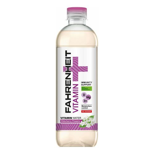 Напиток "FAHRENHEIT (ФАРЕНГЕЙТ)" со вкусом бузины 0,5х9 pet  безалкогольный негазированный обогащенный витаминами.