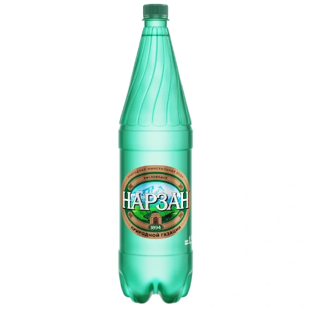 Вода минеральная питьевая "Нарзан" природной газации 1,5 л ПЭТ